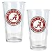 Alabama Crimson Tide NCAA 2pc Pint Ale Glass Set