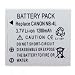 NB-4L Canon Equivalent Camera Battery