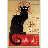 Tournee du Chat Noir by Theophile A. Steinlen-Framed 24x32