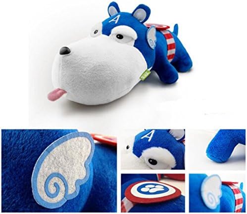 Hero Dog Plush Toys Natural Bamboo Charcoal Air Purifying Freshener Decor Bag(Caption America)