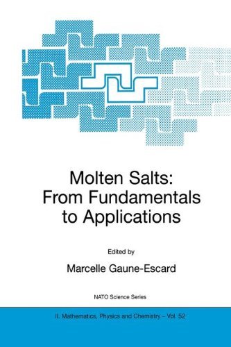 Molten Salts: From Fundamentals to Applications - Proceedings of the NATO Advanced Study Institute, held in (Nato Science Series II:)