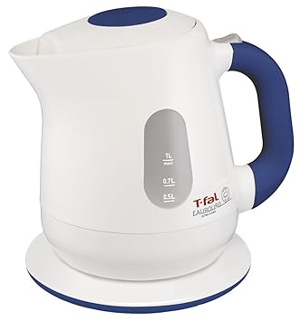 【クリックで詳細表示】T-fal 電気ケトル 「フォブール」 ハイクラスモデル ブルー 1L KO350472： ホーム＆キッチン