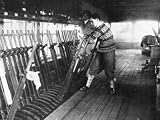 An Undergraduate Volunteer in a Railway Signal Box During the General Strike Photographic Poster Print, 24x32