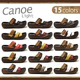 「(カヌー)CANOE 2012年モデル メンズ/レディース サンダル(ユニセックス)「CL2012」カヌーライト CANOE Light サンダル サボ トリコロール ビルケン ストラップ シューズ 靴 さんだる くつ 軽量 日本製 メンズ mens sandal sabot CL500TR CL501 S コーラル」の画像