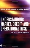 Understanding Market, Credit, and Operational Risk: The Value at Risk Approach
