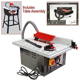 GreenPowerT 10 inch Table Saw with Stand