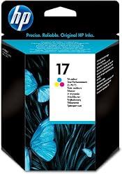 HP 17 Tri-color  Ink Cartridge in Retail Packaging (C6625A)