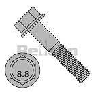 Bellcan BC-M870BF8P DIN 6921 Class 8.8 Metric Flange Bolt Screw Plain M8-1.25 X 70 (Box of 400)