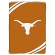 Texas Longhorns NCAA Royal Plush Raschel Blanket (Force Series) (60x80")"