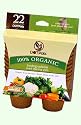 100% Organic Biodegradable 3" Seed Starting 22 Pots