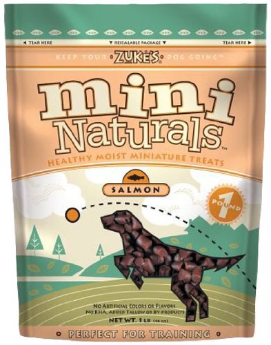 Zuke's Mini Naturals Dog Treats Salmon - 16 oz