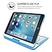 Snugg iPad Mini 4 360 Keyboard Case in Blue