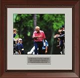 ARNOLD PALMER - 2002 MASTERS FAREWELL, AUGUSTA NATIONAL GOLF CLUB - 16x20 (Frame Size 24x27)