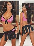 Sexy BJ University Girl Cheerleader Costume ONE SIZE 51nGLJtMmgL. SL160 Sexy BJ University Girl Cheerleader Costume ONE SIZE