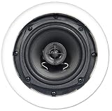 Pure Resonance Audio PRS-CR525T 8" Round Ceiling Speaker 70V Transformer 2 Way Coax 5" Woofer