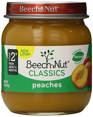 Beech-Nut Classics, Peaches, 4 Ounce (Pack of 10)
