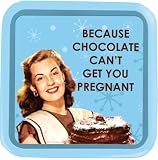 Chocolate Decorative Metal Tray