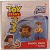 Disney Pixar Toy Story 3 Action Links Mini Figure Buddy 2-Pack Mr. Pricklepants & Hero Woody