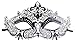 Metal Masquerade Mask for Women - Crown Style Mask with Rhinestones for Mardi Gras, Prom, Halloween, Venetian & Costume Party