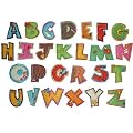 ALPHABET BUCHSTABE A B C AUFN�HER B�GELBILD APPLIKATION STICKER