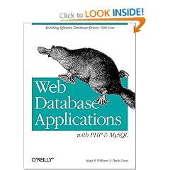 Web Database Applications with PHP, and MySQL