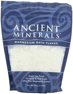 Ancient Minerals Magnesium Bath Flakes Single Use Pouch - 1.65 lb Bag