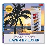Acrylic Painting Layer by Layer: Paradise Sunset Kit (Acrylic Painting Layer-by-Layer)