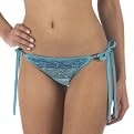 Bikini Love: Ashley Paige Knit Sunset Bottom - Blue