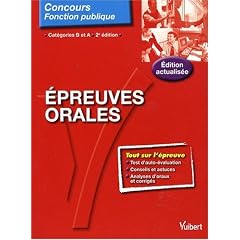 Epreuves orales