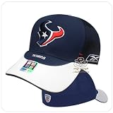 reebok 2007 NFL players draft day houston texans flexfit hat cap adult one size