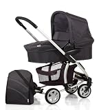 Hauck 2011 Malibu Stroller w/ Bassinet and Stand - Black