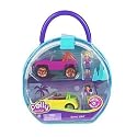 Polly Pocket Polly Wheels Drivin' Wild Dolls & Vehicles 2-Pack Set Polly & Lila