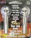 Chrome Plated Metal Skull Door Locks - Pair