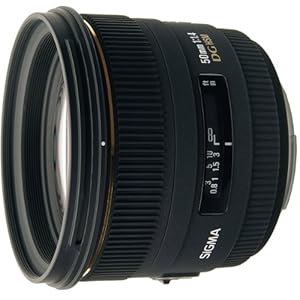 Sigma 50mm f/1.4 EX DG HSM Lens for Canon Digital SLR Cameras