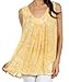 Sakkas Bohemian Summer Sleeveless Blouse