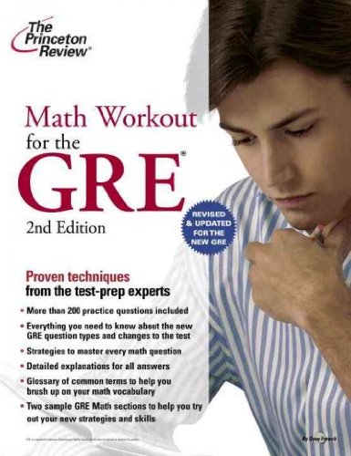 Produkt-Bild: (The Princeton Review: Math Workout for the New GRE (Revised, Updated)) By French, Doug (Author) Paperback on (04 , 2011)