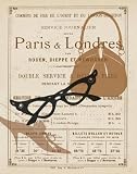 Eye Glasses by Sharyn Sowell. CANVAS with 1 1/2 inch bars. 10.59 inches width by 13.06 inches height. Highest Quality Art Poster