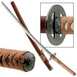 Reverse Blade Katana Burgundy