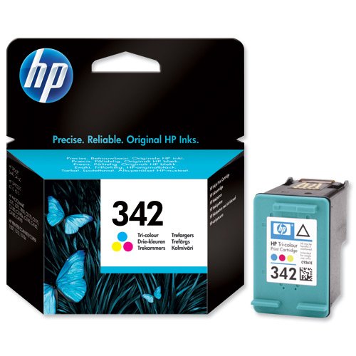 Hewlett Packard [HP] No. 342 Inkjet Cartridge Colour Ref C9361EE#abb