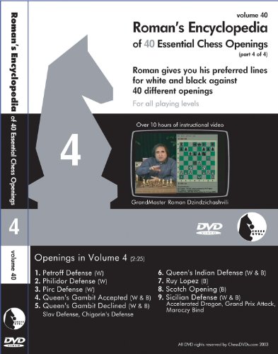 Romans Encyclopedia of 40 Essential Chess Openings Part 4
