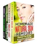 Skin Care Box Set (4 in 1): Homemade Natural Lotion and Scrubs Recipes for Healthy Skin (DIY Beauty Products)