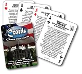 Facts and Trivia on Obama`s Czars! Obama Czar cards are standard playing cards with a twist: Each card profiles one of the 52 Obama Czars. Perfect for political campaigns, party favors, conventions, corporate events, or just for igniting a lively debate!