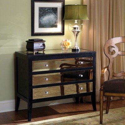 Melrose Heights 3 Drawer Mirrored Chest
