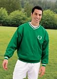 Sport-Tek Nylon V-Neck Wind Shirt With Stripe Trim (JP62)