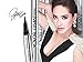 Mistine Maxi Black Eyeliner.a Pen, a Brush Made ​​Freely Draw Water Resistant, Easy to Wash Off. (Pack of 1)