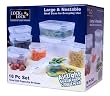 Lock & Lock HPL343S16 16-Piece Polypropylene Food-Storage Container Set