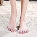 BESKIT 6 PCS Toe Stretchers Toe Separators Toe Splint for Yoga, Toe Straighteners for Hammer Toe, Bunion Relief, Foot Pain Relief, Hallux Valgus