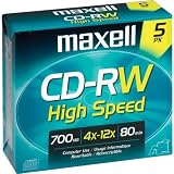 Buy 12X High-Speed Rewritable CD-RW - 5 Pack Case Pack 3