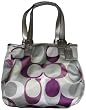 Women's Coach Purse Handbag Soho Signature Scarf Print Tote
