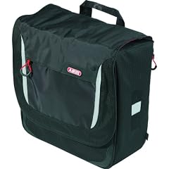 ABUS Fahrradtasche Onyx Shopper ST 500 KF, schwarz, 33 x 17 x 33 cm
